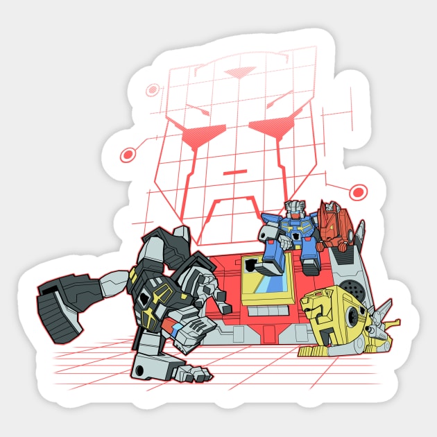 Autobot B-bots Sticker by SW